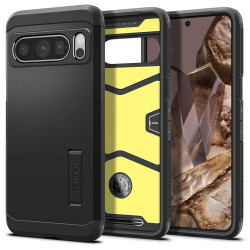 Coque arrière Spigen Tough Armor pour Google Pixel 8 Pro - Noir