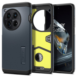 Coque arrière Spigen Tough Armor pour OnePlus 12 - Gris