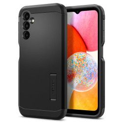 Coque arrière Spigen Tough Armor pour Samsung Galaxy A14 4G - Noir