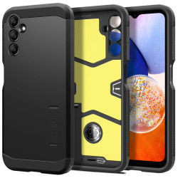 Coque arrière Spigen Tough Armor pour Samsung Galaxy A14 5G - Noir
