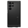 Coque arrière Spigen Tough Armor pour Samsung Galaxy S23 Ultra - Noir 1