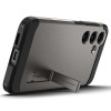 Coque arrière Spigen Tough Armor pour Samsung Galaxy S24 - Gris foncé 4