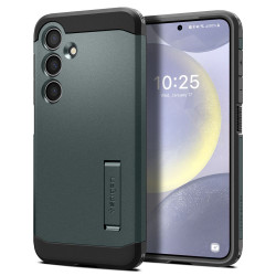 Coque arrière Spigen Tough Armor pour Samsung Galaxy S24 Plus - Vert foncé