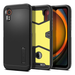 Coque arrière Spigen Tough Armor pour Samsung Galaxy Xcover 7 - Noir