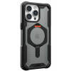 Coque arrière UAG Plasma XTE Kickstand avec MagSafe pour Apple iPhone 15 Pro Max - Orange/Noir 2