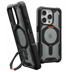 Coque arrière UAG Plasma XTE Kickstand avec MagSafe pour Apple iPhone 15 Pro Max - Orange/Noir