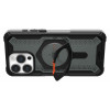 Coque arrière UAG Plasma XTE Kickstand avec MagSafe pour Apple iPhone 15 Pro - Orange/Noir 1