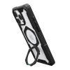 Coque arrière UAG Plasma XTE Kickstand avec MagSafe pour Apple iPhone 16 Pro - Transparent/Noir 2
