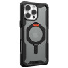 Coque arrière UAG Plasma XTE Kickstand avec MagSafe pour Apple iPhone 16 Pro Max - Orange/Noir 2