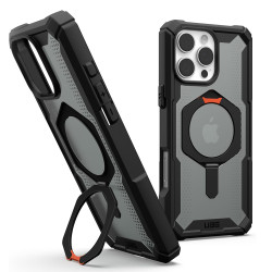 Coque arrière UAG Plasma XTE Kickstand avec MagSafe pour Apple iPhone 16 Pro Max - Orange/Noir