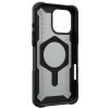 Coque arrière UAG Plasma XTE Kickstand avec MagSafe pour Apple iPhone 16 Pro Max - Orange/Noir 5