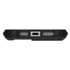Coque arrière UAG Plasma XTE Kickstand avec MagSafe pour Apple iPhone 16 Pro - Orange/Noir 6