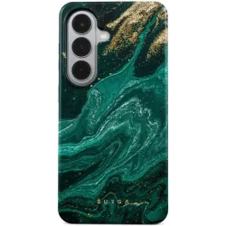 Coque arrière Burga Tough avec MagSafe pour Samsung Galaxy S26 Plus - Emerald Pool