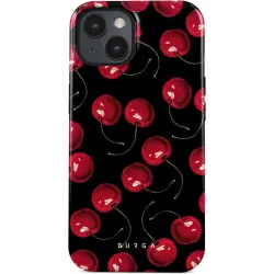 Coque arrière Burga Tough pour Apple iPhone 15 - Cherrybomb