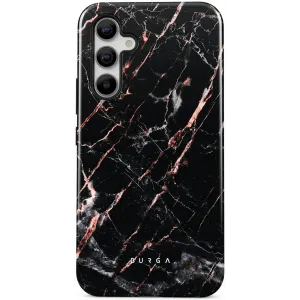 Coque arrière Burga Tough pour Samsung Galaxy A55 - Rose Gold Marble