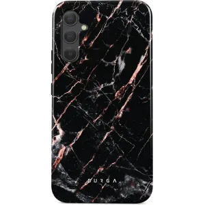 Coque arrière Burga Tough pour Samsung Galaxy A35 - Rose Gold Marble