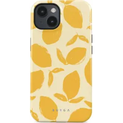 Coque arrière Burga Tough pour Apple iPhone 14 - Lemon Tart
