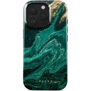 Coque arrière Burga Tough pour Apple iPhone 16 Pro - Emerald Pool