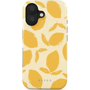 Coque arrière Burga Tough pour Apple iPhone 16 - Lemon Tart