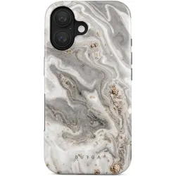 Coque arrière Burga Tough pour Apple iPhone 16 - Snowstorm