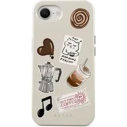 Coque arrière Burga Tough avec MagSafe pour Apple iPhone 16e - Oat Milk Please