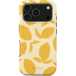 Coque arrière Burga Tough avec MagSafe pour Apple iPhone 17 Pro - Lemon Tart
