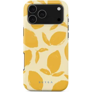 Coque arrière Burga Tough avec MagSafe pour Apple iPhone 17 Pro Max - Lemon Tart