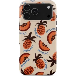 Coque arrière Burga Tough avec MagSafe pour Apple iPhone 17 Pro Max - Abacaxi