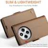 Coque portefeuille CASEME Litchi Texture pour Xiaomi Redmi 14C / Xiaomi Poco C75 - Marron 10