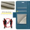 Coque portefeuille CASEME Litchi Texture pour Xiaomi Redmi 14C / Xiaomi Poco C75 - Bleu 4