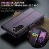 Coque portefeuille CASEME Litchi Texture pour Samsung Galaxy A36 - Violet 7