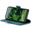 Coque portefeuille CASEME Litchi Texture pour Samsung Galaxy S25 - Vert 7