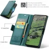 Coque portefeuille CASEME Litchi Texture pour Oppo Reno13 F 4G/5G / Reno13 FS 5G - Vert 2