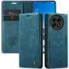 Coque portefeuille CASEME Retro Texture pour OnePlus 13 - Bleu 5