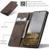 Coque portefeuille CASEME Retro Texture pour OnePlus 13 - Marron foncé 6
