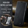Coque portefeuille CASEME Retro Texture pour OnePlus 13 - Noir 4
