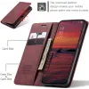 Coque portefeuille CASEME Retro Texture pour Oppo Reno13 - Bordeaux 3
