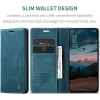 Coque portefeuille CASEME Retro Texture pour Oppo Reno13 F 4G/5G / Reno13 FS 5G - Bleu 6
