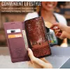 Coque portefeuille CASEME Retro Texture pour Oppo Reno13 F 4G/5G / Reno13 FS 5G - Bordeaux 8