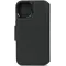 Coque portefeuille en cuir véritable Decoded en cuir véritable 2-en-1 pour Apple iPhone 15 - Noir