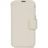 Coque portefeuille en cuir véritable Decoded en cuir véritable 2-en-1 pour Apple iPhone 15 - Clay 2
