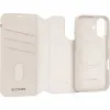 Coque portefeuille en cuir véritable Decoded en cuir véritable 2-en-1 pour Apple iPhone 16 - Clay 7