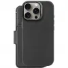 Coque portefeuille en cuir véritable Decoded en cuir véritable 2-en-1 pour Apple iPhone 16 Pro - Noir 2