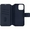 Coque portefeuille en cuir véritable Decoded en cuir véritable 2-en-1 pour Apple iPhone 16 Pro Max - Navy 5