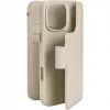 Coque portefeuille en cuir véritable Decoded en cuir véritable 2-en-1 pour Apple iPhone 16 Pro Max - Clay 3