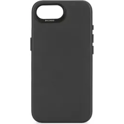 Coque arrière Decoded en cuir véritable pour Apple iPhone 17e/16e - Noir