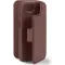 Coque portefeuille en cuir véritable Decoded en cuir véritable 2-en-1 pour Apple iPhone 17e/16e - Chocolate Brown