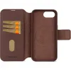 Coque portefeuille en cuir véritable Decoded en cuir véritable 2-en-1 pour Apple iPhone 17e/16e - Chocolate Brown 7