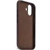 Coque arrière Decoded en cuir véritable pour Apple iPhone 17 - Chocolate Brown 3