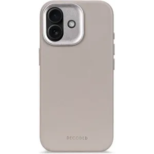Coque arrière Decoded en cuir véritable pour Apple iPhone 17 - Solid Clay
